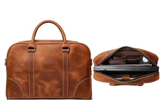 The Advantages of Handmade Brown Leather Laptop Bags Over Mass-Produced Options