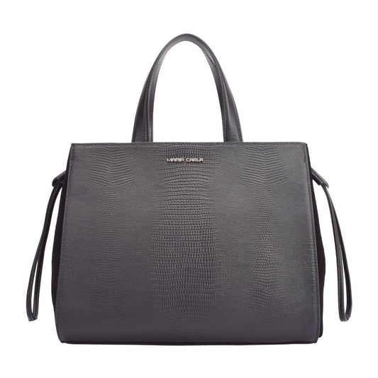 Maria Carla Luxury Leather Tote Bag, Smooth Leather