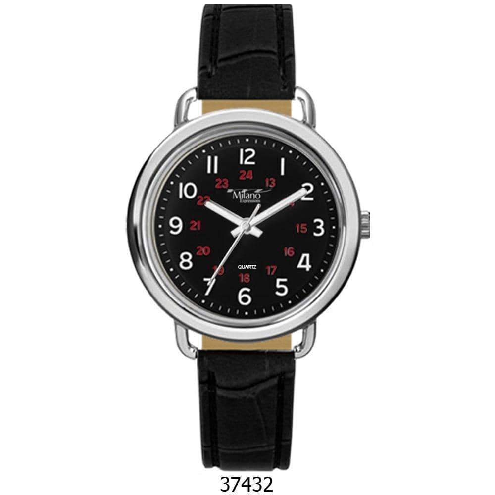 3743 - Vegan Leather Band Watch