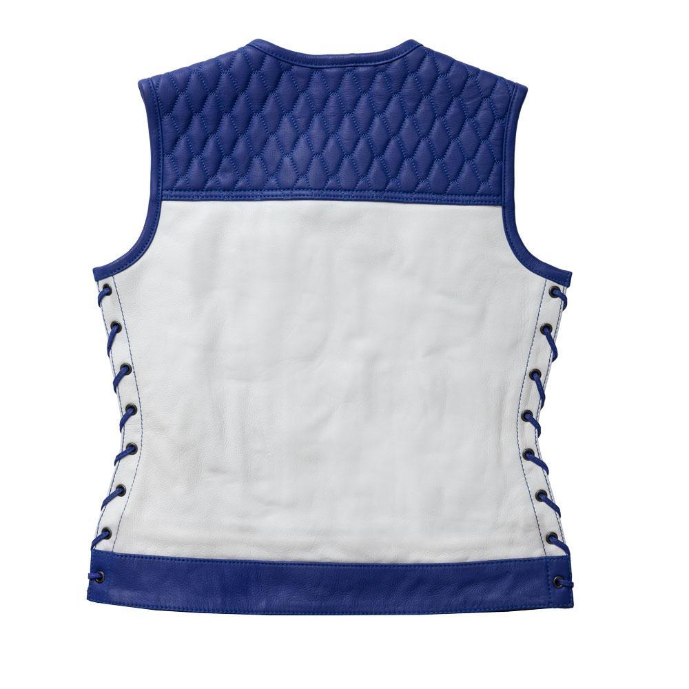 Cobalt – Women’s Limited Edition Club Style Motorcycle Leather Vest