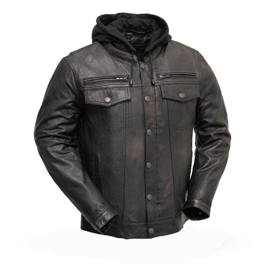 Combo - Men's Leather Motorcycle Jacket