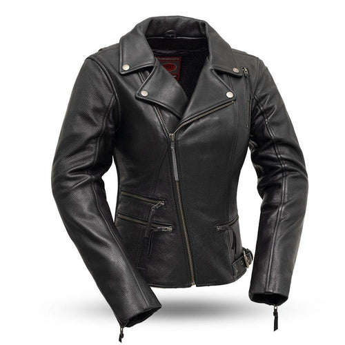 Monte Carlo Women's Classic Leather Jacket