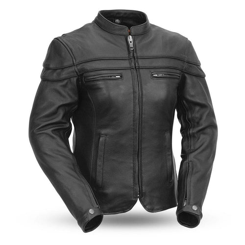 The Maiden - Women's Motorcycle Leather Jacket