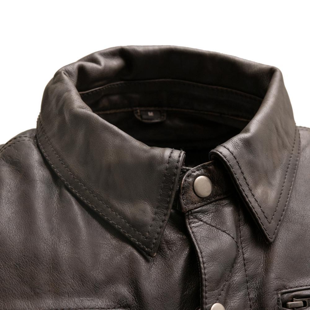 Villain - Men's Leather Motorcycle Jacket