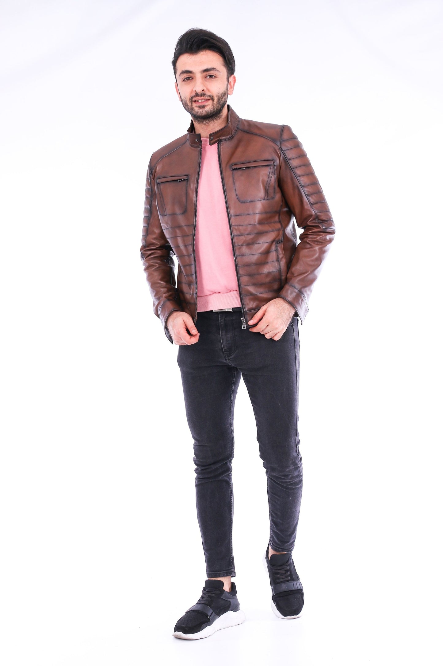 Daniel Biker Leather Jacket