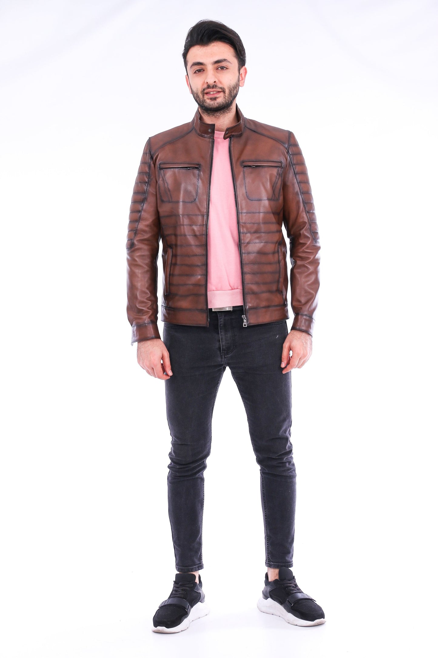 Daniel Biker Leather Jacket