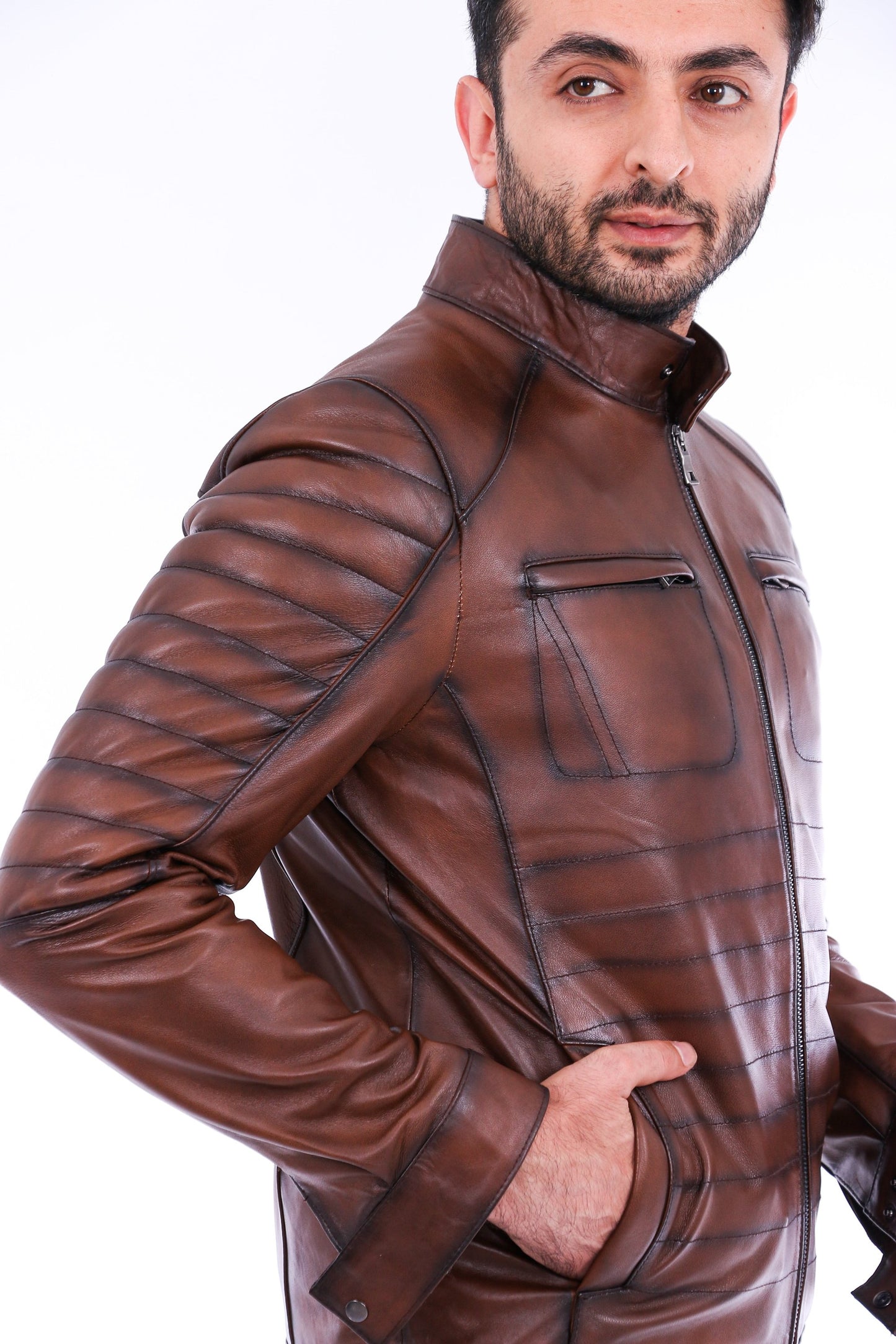 Daniel Biker Leather Jacket