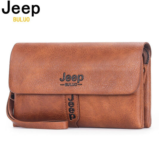 Leather Soft Bag Clutch | Soft Hand Bag Clutch | Jeep Buluo