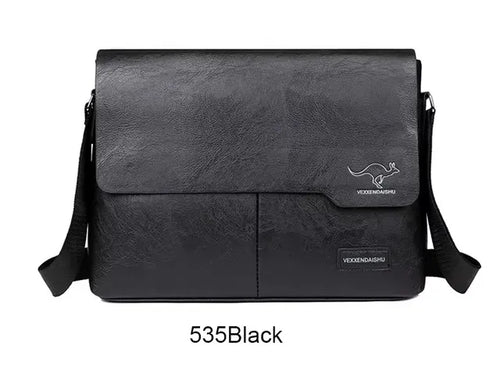 Men Shoulder Bag For IPAD Leather Business Handbag Men Messenger Bag