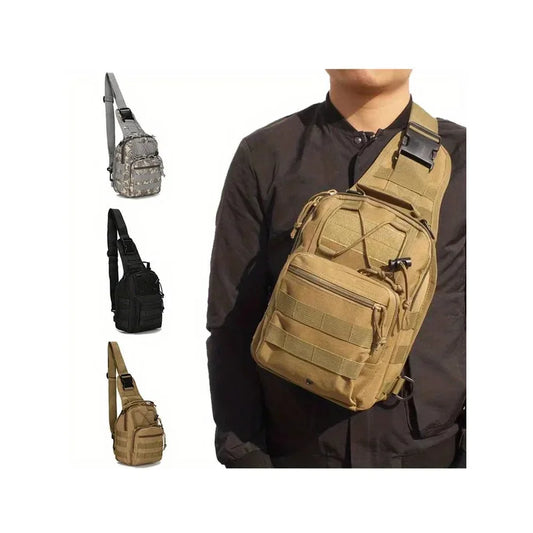 Ultimate Versatile Tactical Sling Backpack Body Chest Bag Hiking