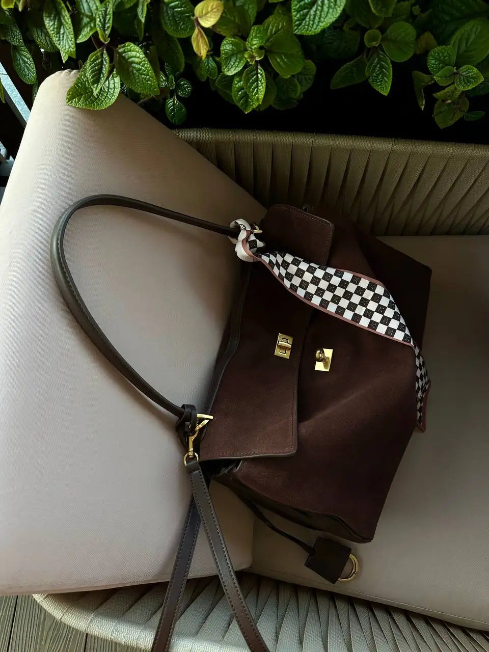 Luxury Brand Rodeo Women Bags Genuine Leather Brown Suede Women Totes