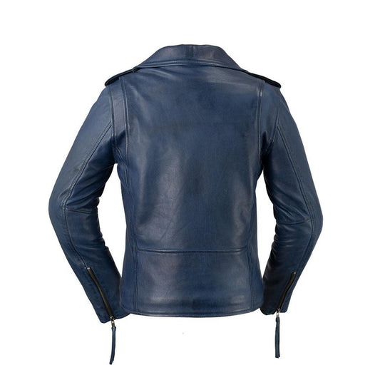 Rockstar (Blue) Women’s Biker Jacket